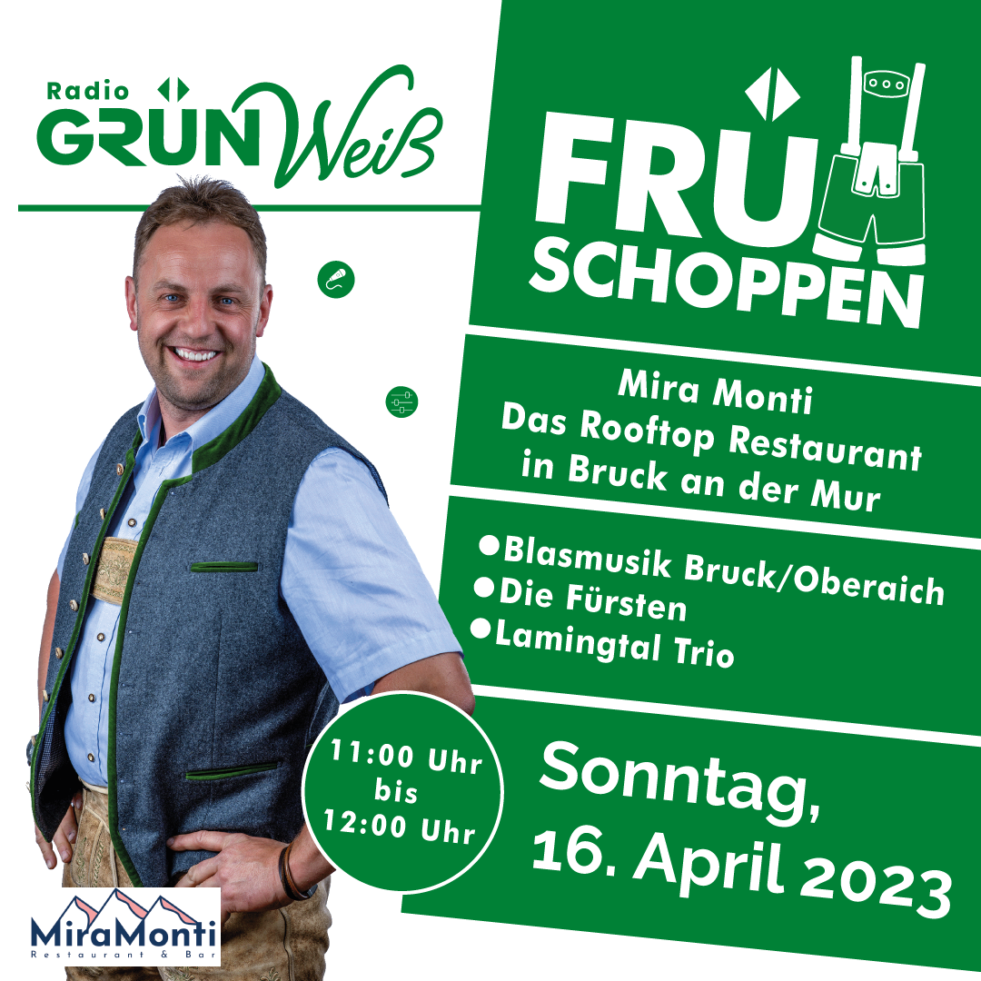 16. April 2023: Radio Grün-Weiß Modelleisenbahn-Frühschoppen